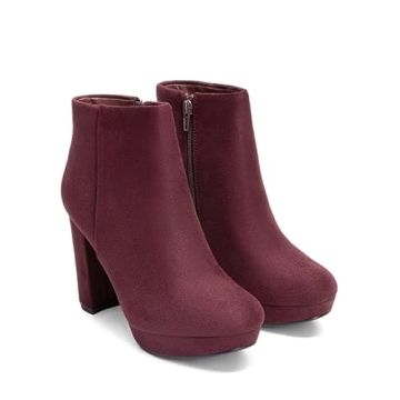 Shop DREAM PAIRS Women's Chunky Platform Ankle Boots