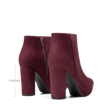 Shop DREAM PAIRS Women's Chunky Platform Ankle Boots