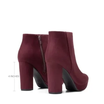 Shop DREAM PAIRS Women's Chunky Platform Ankle Boots