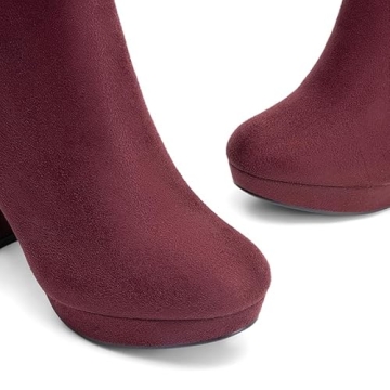 Shop DREAM PAIRS Women's Chunky Platform Ankle Boots