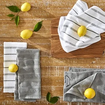 KitchenAid Albany Kitchen Towel 4-Pack for Stylish Kitchens