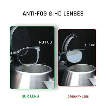 TOREGE Pink Safety Goggles - Stylish Anti-Fog Eyewear for Nurses