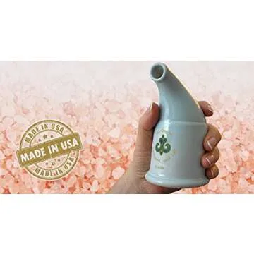 Original Himalayan Crystal Salt Inhaler for Bronchial and Lung Health | Made in USA