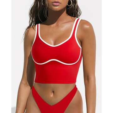 SUUKSESS Sweetheart Longline Sports Bra - Supportive & Stylish
