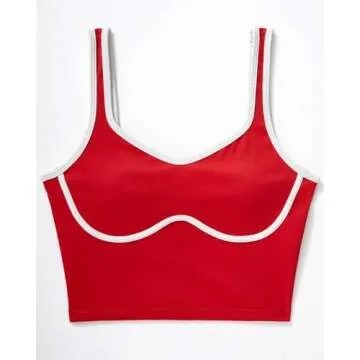 SUUKSESS Sweetheart Longline Sports Bra - Supportive & Stylish