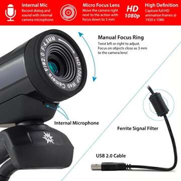 Complete HD Stop Motion Animation Kit for All Ages