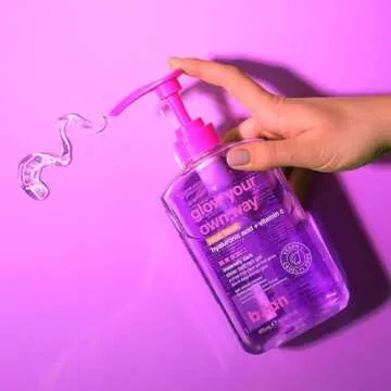 b.tan Insanely Dark Clear Self Tan Gel | Glow Your Own Way Next Level - Best, Transfer-Resistant Sunless Tanning Lotion, Ultra Quick Bronze, No Fake Tanner Smell, 16 Fl Oz