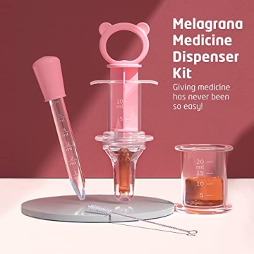 Baby Medicine Dispenser Kit by melagrana for Infants and Toddlers