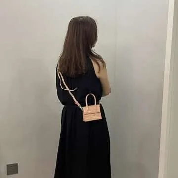 Cute Mini Crossbody Purse for Girls - Trendy Light Pink