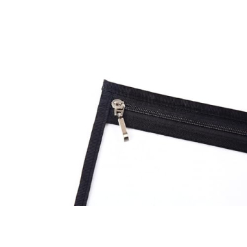 Augbunny Multi-purpose Water Resisitant Clear PVC Organizer Bag Pouch with Zipper Closure 6-pack