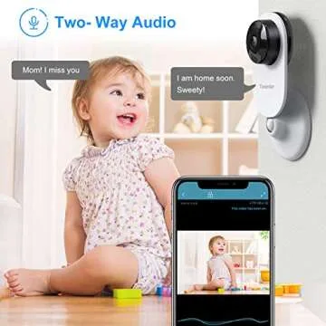 Tovendor Mini Smart Home Camera for Ultimate Security
