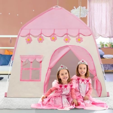 Enchanting TTLOJ Kids Play Tent with Fairy Lights