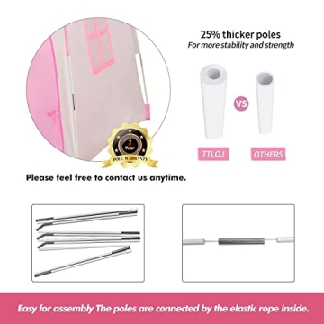 Enchanting TTLOJ Kids Play Tent with Fairy Lights