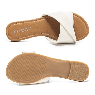 FITORY Women's Flat Sandals for Every Summer Occasion