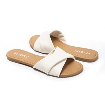 FITORY Women's Flat Sandals for Every Summer Occasion