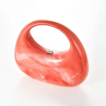 Stylish Marble Moon Evening Clutch for Women