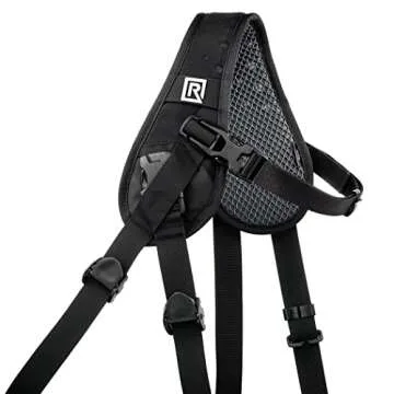BLACKRAPID Hybrid Breathe Camera Sling, Original Camera Sling Design, Strap for 1 or 2 DSLR, SLR and...