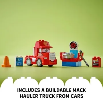 LEGO Disney Pixar Mack at The Race Cars Toy for Toddlers
