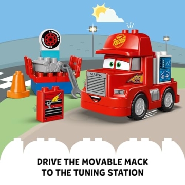 LEGO Disney Pixar Mack at The Race Cars Toy for Toddlers