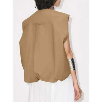 Stylish Tankaneo Women's Casual Zip Up Vest for Every Occasion