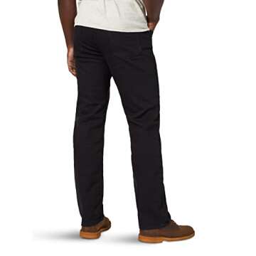 Wrangler Authentics Men's Flex Jean - Relaxed Fit in Black