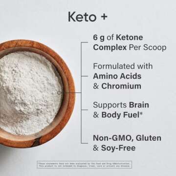 Keto Plus Exogenous Ketones - Boost Energy & Focus