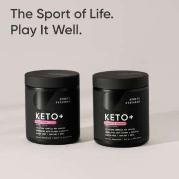 Keto Plus Exogenous Ketones - Boost Energy & Focus