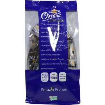 Sunsweet Ones Individually Wrapped Dried Prunes Value Pack 12 ounce