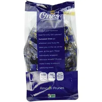 Sunsweet Ones Individually Wrapped Dried Prunes Value Pack 12 ounce