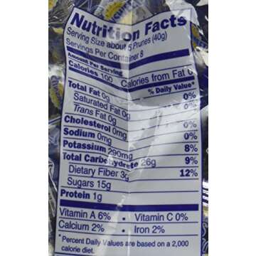 Sunsweet Ones Individually Wrapped Dried Prunes Value Pack 12 ounce