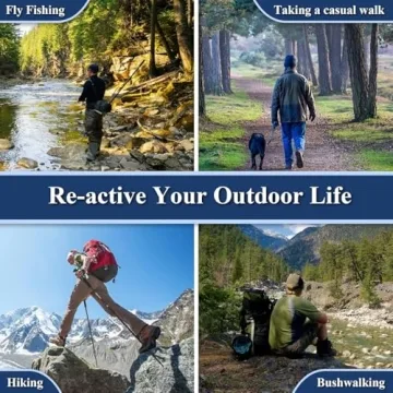 Ultralight Anti-Shock Nordic Walking Poles for Hiking & Trekking