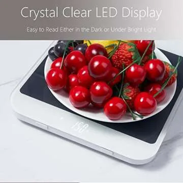 Vitafit Digital Kitchen Scale 33lbs with Precise Measurement