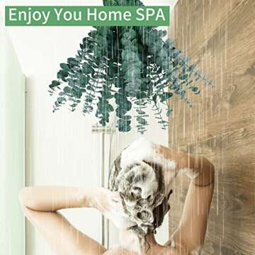 12PCS Dried Eucalyptus Bundle ,17'' Real Eucalyptus Stems - 100 % Natural Fresh Eucalyptus Leaves Gr...