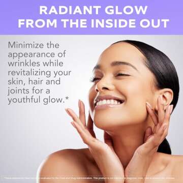 Vital Vitamins Multi Collagen Plus - with Biotin, Hyaluronic Acid, Vitamin C - Type I, II, III, V, X - for Women & Men - Hair, Skin, Nails Beauty Complex - 150 Capsules