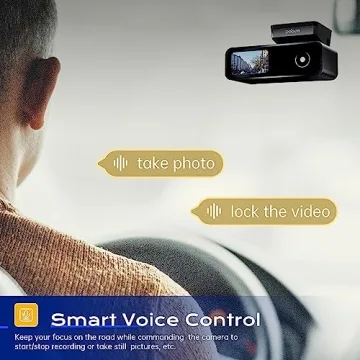 Pelsee Dash Cam with 4K Front and 2K Dual Recording