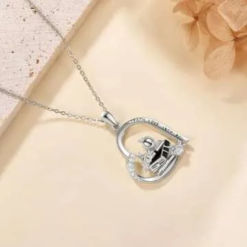 YAFEINI 925 Sterling Silver Teacher Necklace