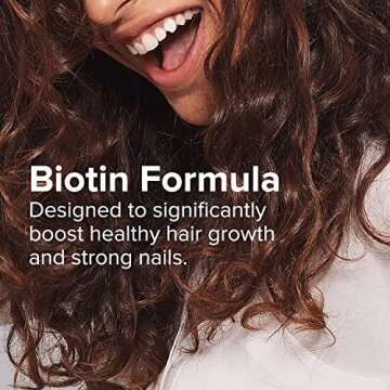 Sanar Naturals Biotin Collagen Pills - Hair Skin and Nails Vitamins, Boost Hair Growth - Hydrolyzed Collagen Peptides for Women & Men, Biotin Supplement with Vitamin C, 150 Capsules