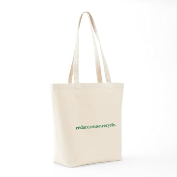 CaféPress Reusable Natural Canvas Tote Bag for Shopping