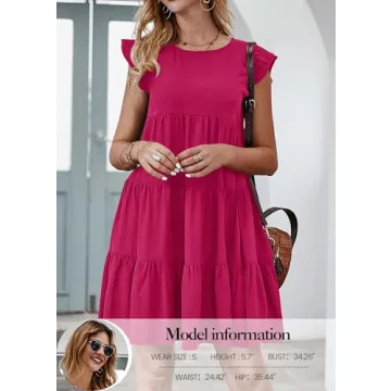 KIRUNDO Stylish Summer Dress for Women - Versatile & Chic