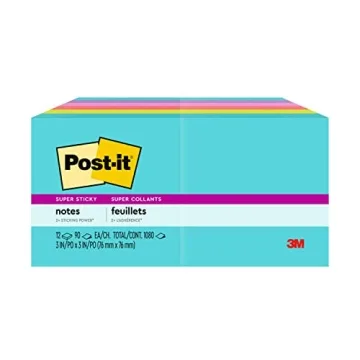 Post-it Super Sticky Notes for Vibrant Organization