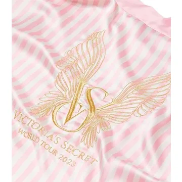 Victoria's Secret Iconic Pink Stripe Robe for Women