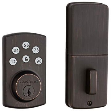 Kwikset Powerbolt 907 Keyless Entry Deadbolt with SmartKey Security