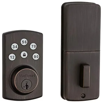 Kwikset Powerbolt 907 Keyless Entry Deadbolt with SmartKey Security