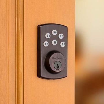 Kwikset Powerbolt 907 Keyless Entry Deadbolt with SmartKey Security
