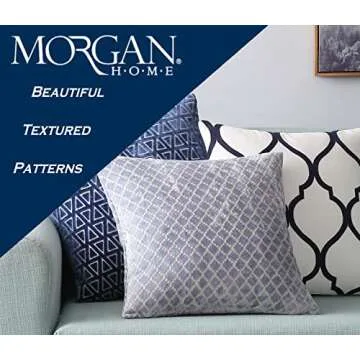 Decorative Throw Pillow Cushion Cover for Sofa, Couch or Bed – 18x18 Inches, 1PC – Many Styles Available Including Embroidered, Fur, Stripe, Medallion, Floral, Geometric & More (Gold (Velvet))