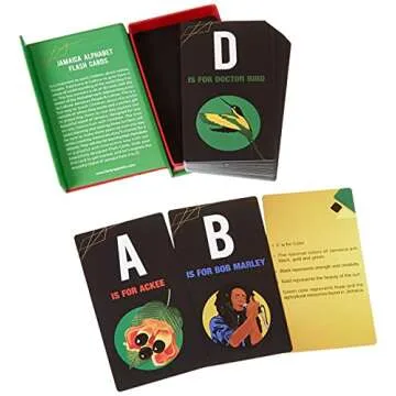 Jamaica ABC Flash Cards for Kids | Cultural Learning Fun