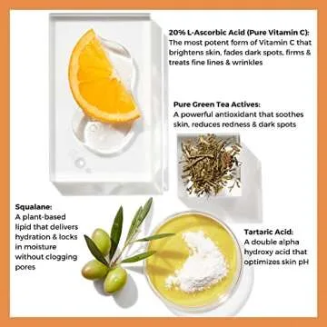 BeautyStat Universal C Refiner - Made in the USA - 20% Pure Vitamin C Serum For Face - Clinically Tested to Decrease the Look of Fine Lines and Wrinkles and Improve Firm Skin Tones - 1oz, 30ml