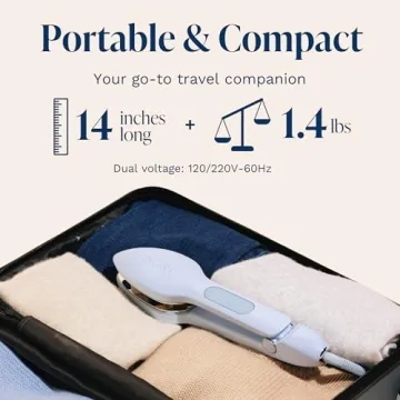 Nori Press Travel Steam Iron - Handheld & Compact Design