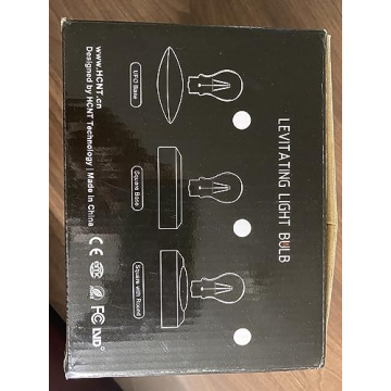 HCNT Levitating Bulb Lamp Magic Light for Unique Gifts