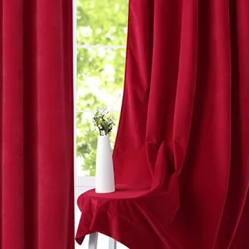 Haperlare Luxury Velvet Curtains - Room Darkening Drapes